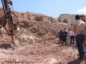 گزارش تصویری بازدید رئیس  و دانشجویان کارشناسی ارشد معدن ، نفت و ژئوفیزیک ازمعدن بوکسیت تاش 